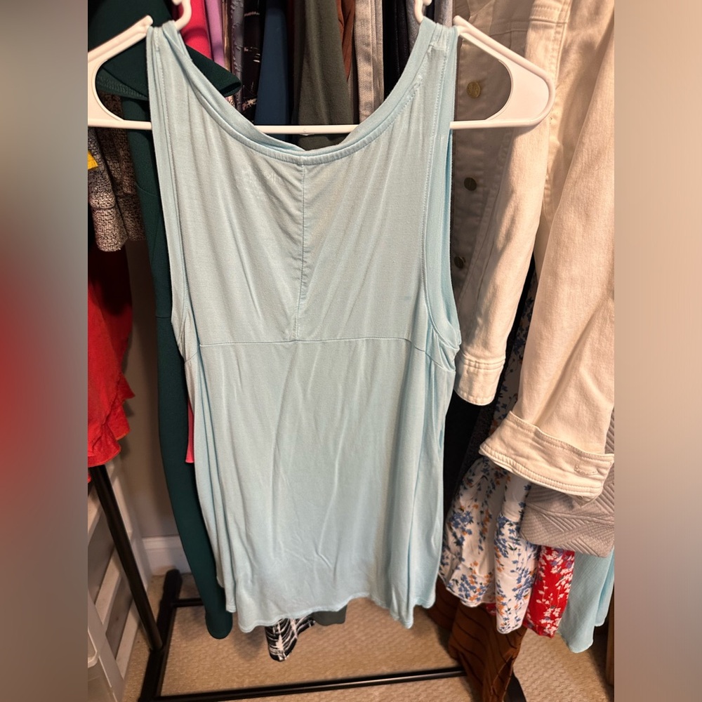 Time And Tru Light Blue Tank